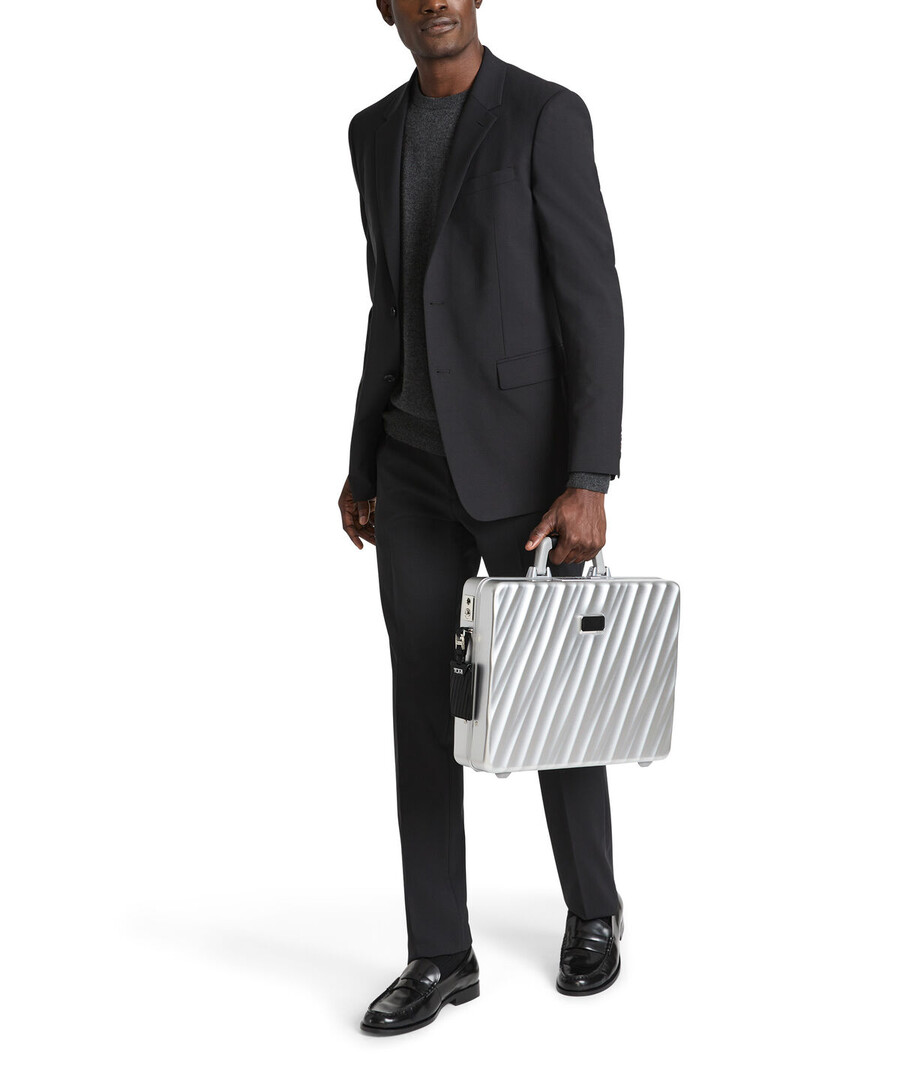 19 degree aluminium briefcase