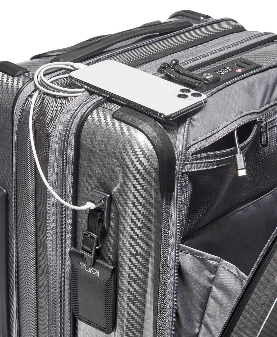 tegra-lite continental front pocket expandable carry-on 55 cm