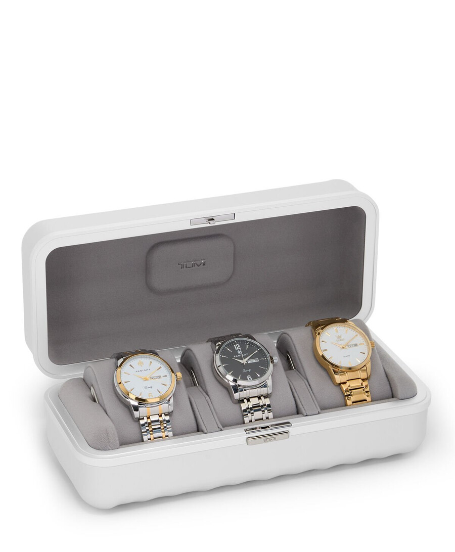 19 degree aluminium watch travel case