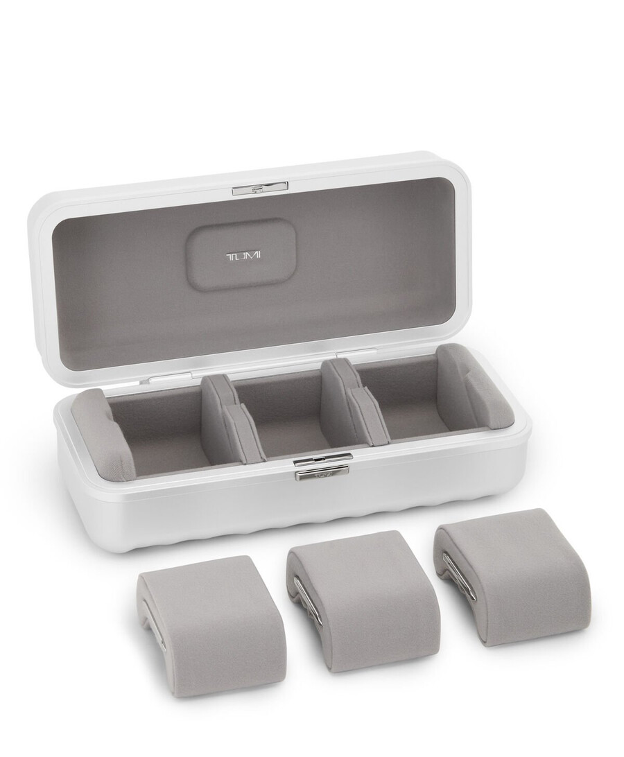 19 degree aluminium watch travel case