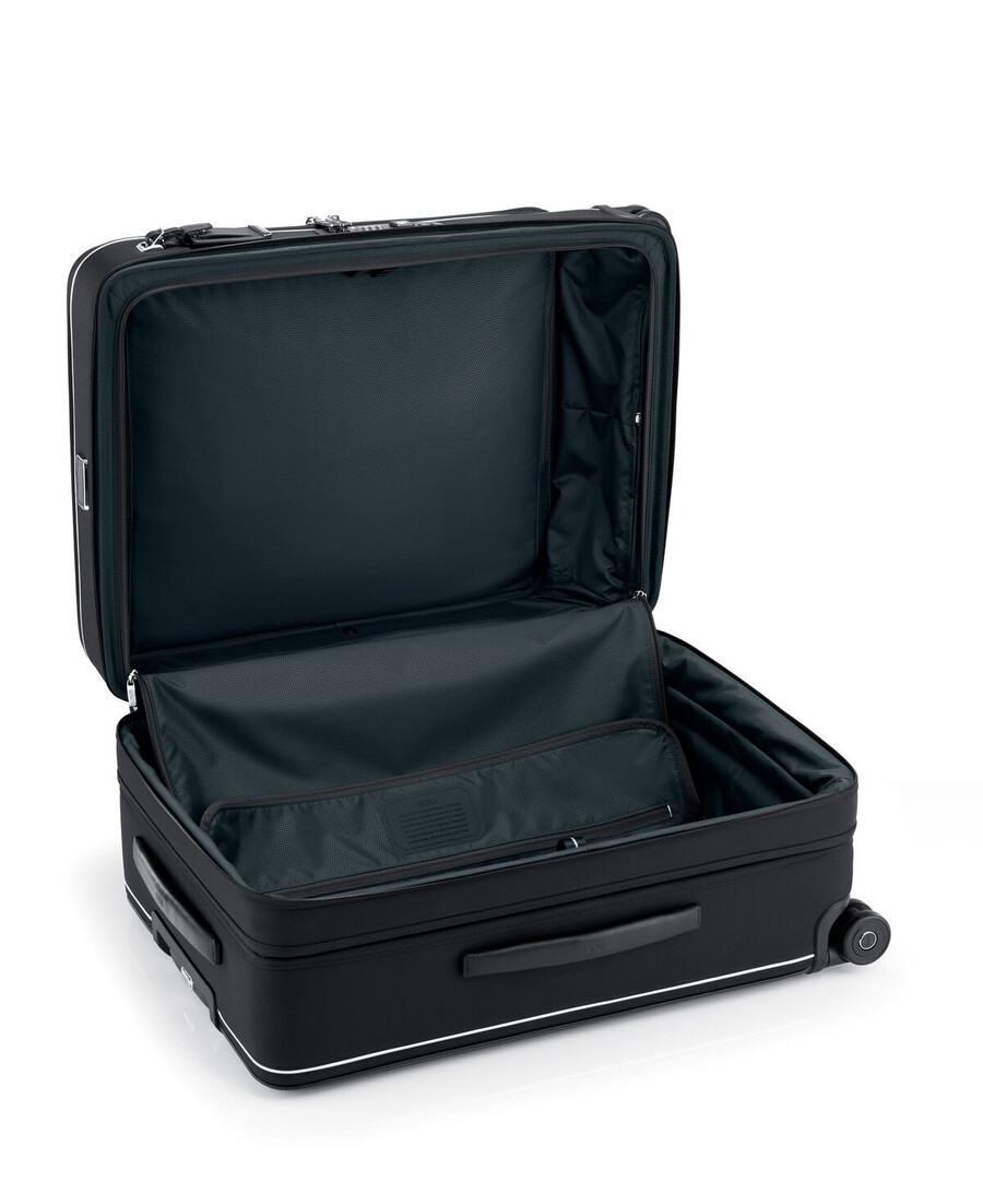 arrivé short trip expandable dual access checked luggage 66 cm